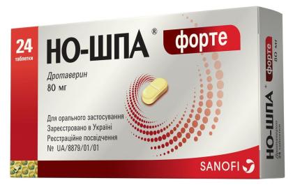 НО-ШПА ФОРТЕ таб 80мг N24