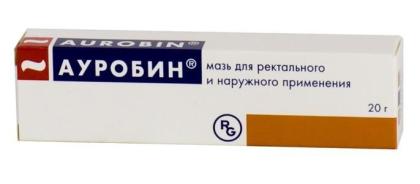АУРОБИН мазь 20г