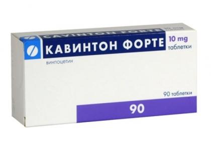 КАВИНТОН ФОРТЕ таб 10мг N90