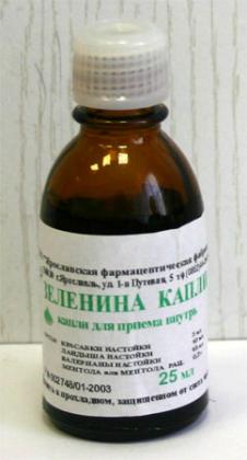 ЗЕЛЕНИНА капли 25 мл Ярославская ФФ