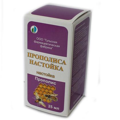 ПРОПОЛИС настойка 25мл  Тульская ФФ