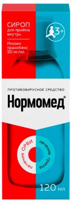 НОРМОМЕД сироп 0,05/мл 120мл 