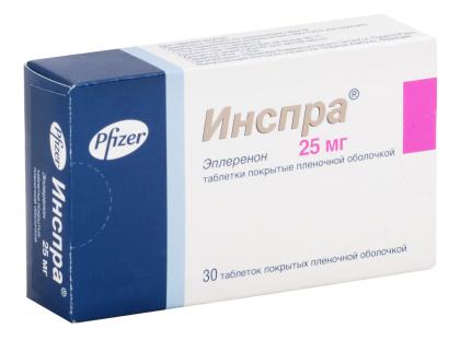 ИНСПРА таб 25мг N30