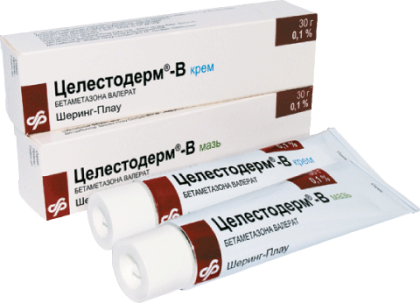 ЦЕЛЕСТОДЕРМ-В С ГАРАМИЦИНОМ крем 30г