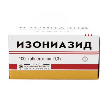 ИЗОНИАЗИД таб 300мг N100