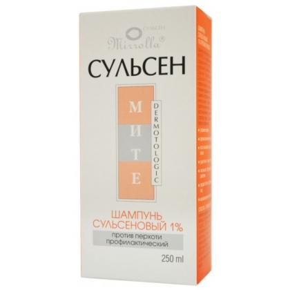 СУЛЬСЕН МИТЕ шампунь 1% 250г Мирролла