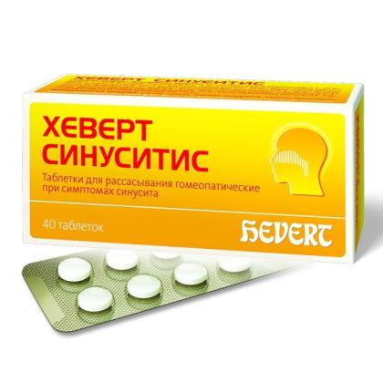 ХЕВЕРТ СИНУСИТИС таб №40 
