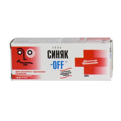 СИНЯК-OFF ТОНИРУЮЩИЙ гель 30г