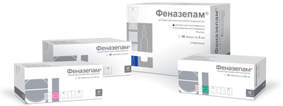 ФЕНАЗЕПАМ амп 0,1% 1мл N10  Валента