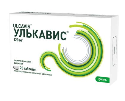УЛЬКАВИС таб 120мг №28