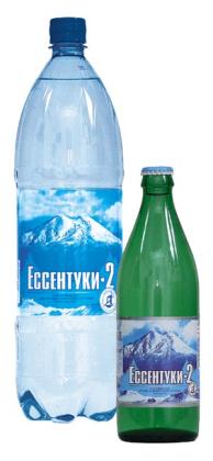 ВОДА ЕССЕНТУКИ-2 мин 0,5л (стекло)  Аква-Вайт (Аллея источников/Евро Эконом)