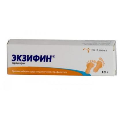 ЭКЗИФИН крем 1% 10г