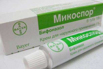 МИКОСПОР крем 1% 15г