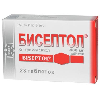 БИСЕПТОЛ таб 480мг N28