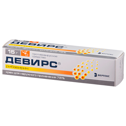 ДЕВИРС крем 7,5% 15г ^^