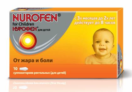 НУРОФЕН свечи 60мг N10 