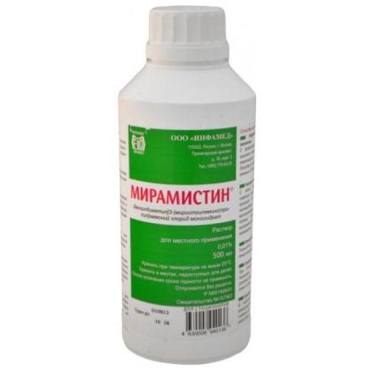 МИРАМИСТИН р-р 0,01% 500мл