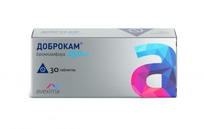 ДОБРОКАМ таб 250мг №30 