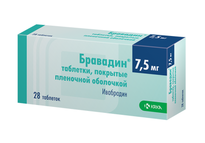 БРАВАДИН таб 7,5мг N28