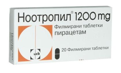 НООТРОПИЛ таб 1200мг N20