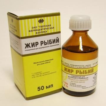 РЫБИЙ ЖИР ТВЕРСКАЯ ФФ жидкий 50мл