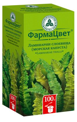 ЛАМИНАРИЯ слоевище 100г Красногорск 