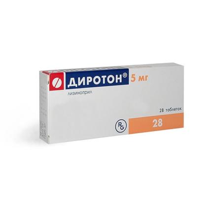 ДИРОТОН таб 5мг N28