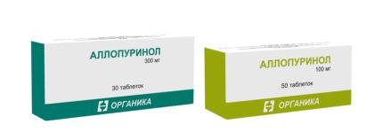 АЛЛОПУРИНОЛ таб 300мг N30  Органика