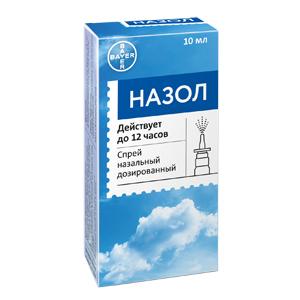 НАЗОЛ спрей 0,025мг/доза (0,05%) 10мл