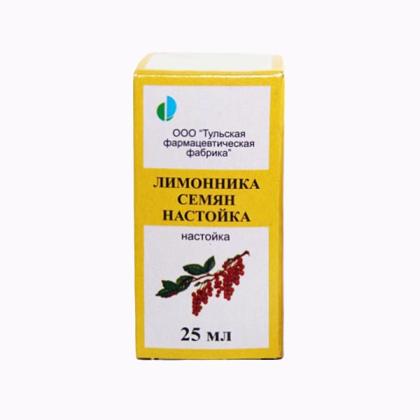 ЛИМОННИКА настойка 25мл  Тульская ФФ