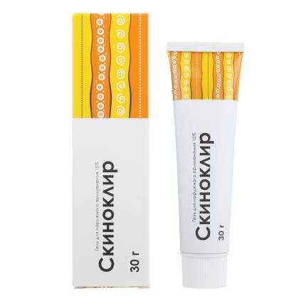 СКИНОКЛИР гель 15% 30г