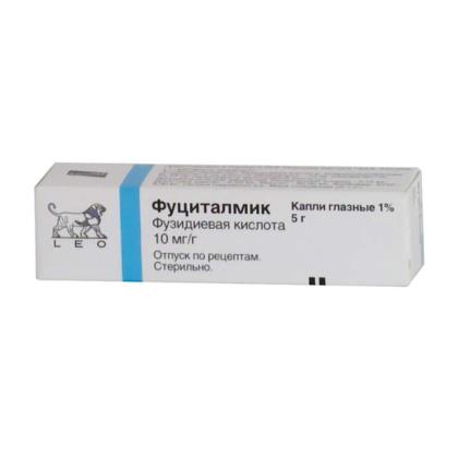 ФУЦИТАЛМИК кап гл 1% 5мл