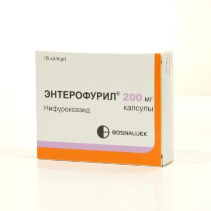 ЭНТЕРОФУРИЛ капс 200мг N16 ^^