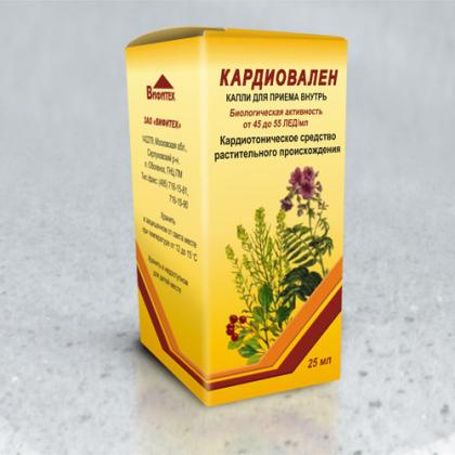 КАРДИОВАЛЕН капли 25мл