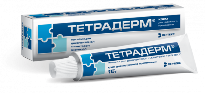 ТЕТРАДЕРМ крем 15г ^^