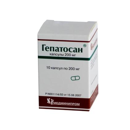 ГЕПАТОСАН капс N10