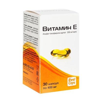 ВИТАМИН Е капс 400мг №30  Реалкапс