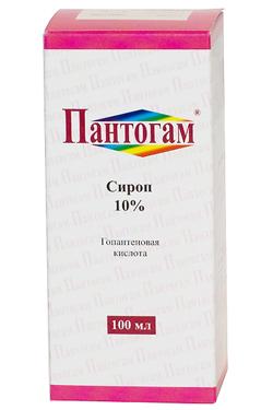 ПАНТОГАМ сироп 10% 100мл