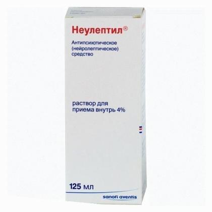 НЕУЛЕПТИЛ капли 4% 125мл