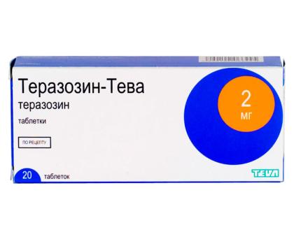 ТЕРАЗОЗИН таб 2мг N20  Нью-Фарм/Вектор
