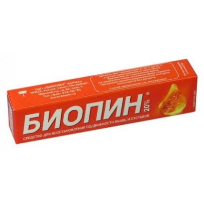 БИОПИН мазь 20% 40г