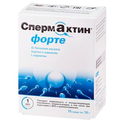 МЕНС Ф-ЛА СПЕРМАКТИН ФОРТЕ саше 10г №15