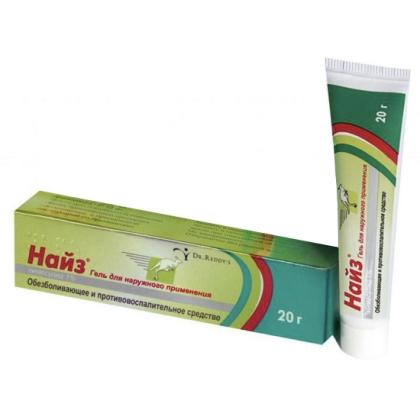 НАЙЗ гель 1% 20г
