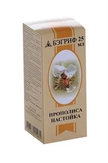 ПРОПОЛИС настойка 25мл  Бэгриф