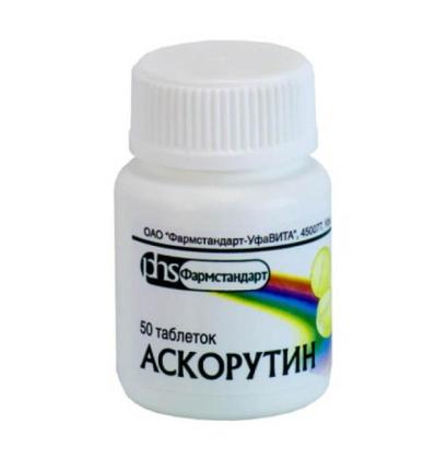АСКОРУТИН таб N50  Фармстандарт