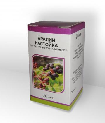 АРАЛИИ настойка 50мл  Дальхимфарм