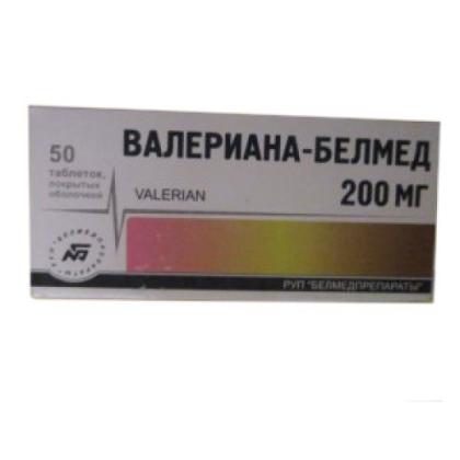 ВАЛЕРИАНА таб №50  Белмедпрепараты