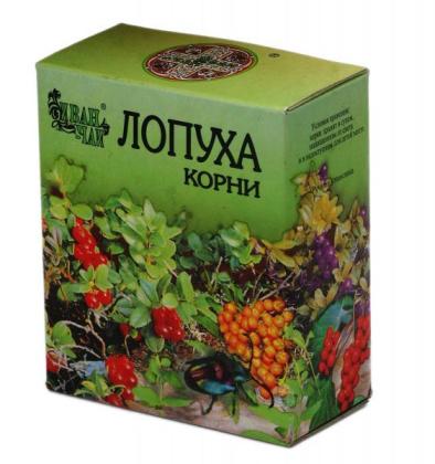 ЛОПУХА КОРЕНЬ 50г  Иван-чай