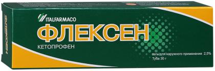 ФЛЕКСЕН гель 2,5% 30г