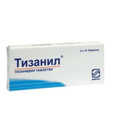ТИЗАНИЛ таб 4мг N30
